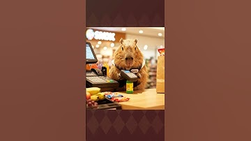 Capibara en el supermercado
