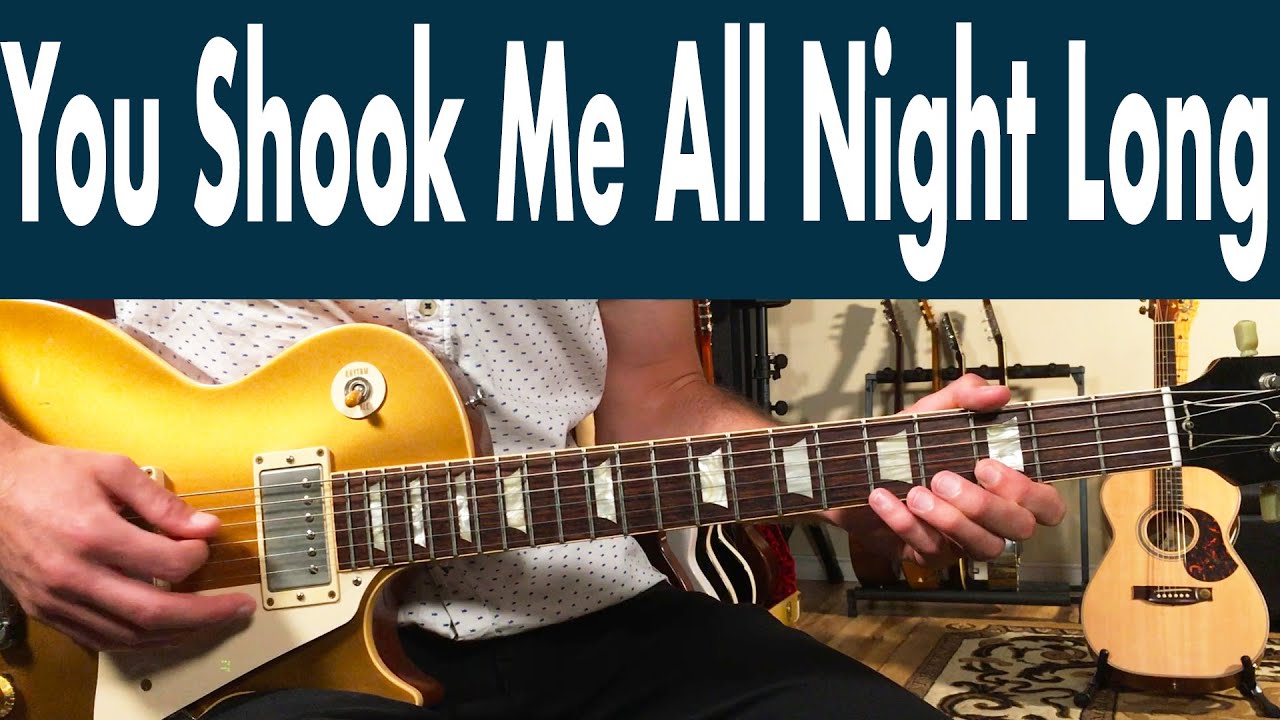 How To Play You Shook Me All Night Long On Guitar AC/DC Guitar Lesson + Tutorial Chords Chordify How To Play You Shook Me All Night Long On Guitar AC/DC Guitar Lesson + Tutorial Chords Chordify