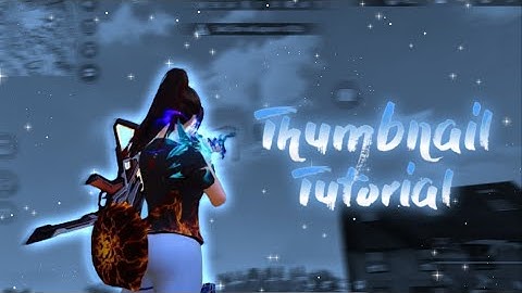 How to make free fire montage thumbnail on Android || Free fire montage thumbnail tutorial