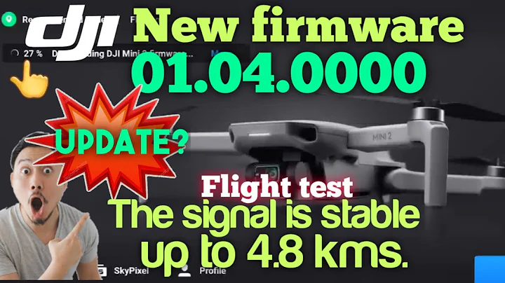 NEW FIRMWARE UPDATE  01.04.000 and FLIGHT TEST WITH STABLE SIGNAL UP TO 4.8 KMS.