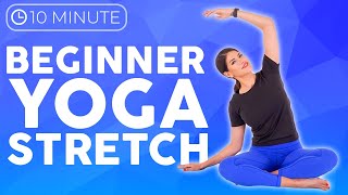 10 minute Yoga for Beginners STRETCH | Easy Yoga for Complete Beginners screenshot 2