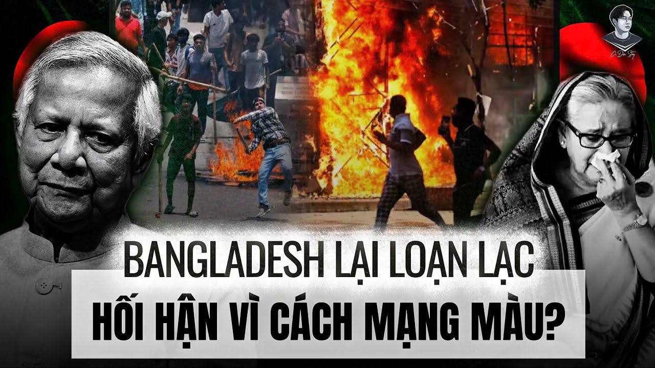 BANGLADESH LẠI LOẠN NHƯ NỒI CÁM, ĐÃ CÓ THƯƠNG V0NG. KẾT CỤC TẤT YẾU CỦA CÁCH MẠNG MÀU?