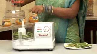 Ronald Food Processor - Mixer Grinder Green Peas Peeling
