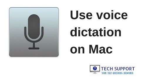Use voice dictation on Mac [How To]