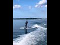 Wakeboarding in Lake Hamana