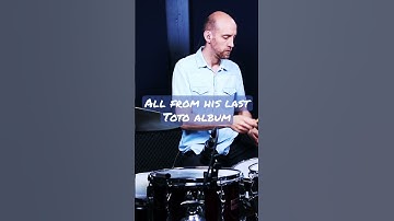 Thumbnail of A Killer Groove from Jeff Porcaro of his last Toto album #jeffporcaro #toto #drums #grooves