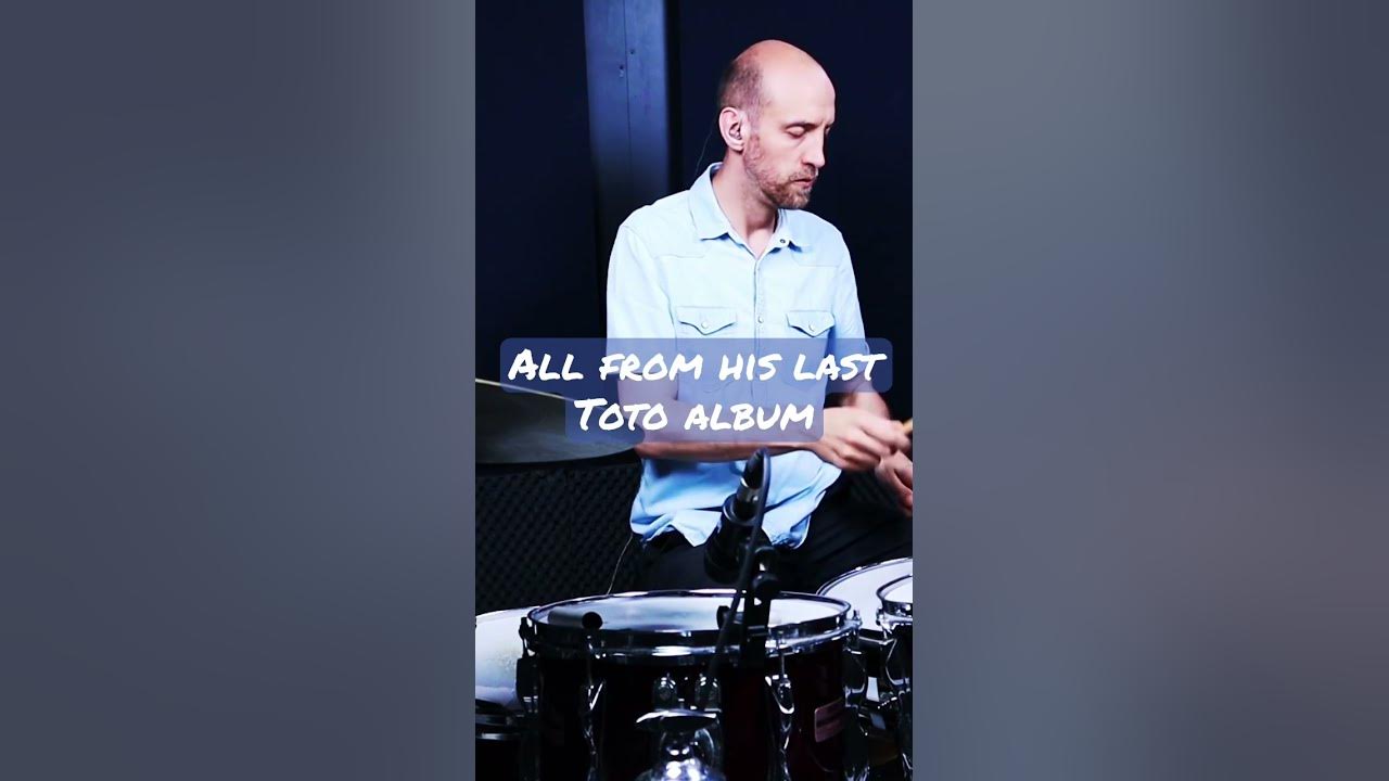 A Killer Groove from Jeff Porcaro of his last Toto album #jeffporcaro #toto #drums #grooves