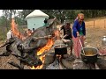 big feast in the name of the god || village food ||