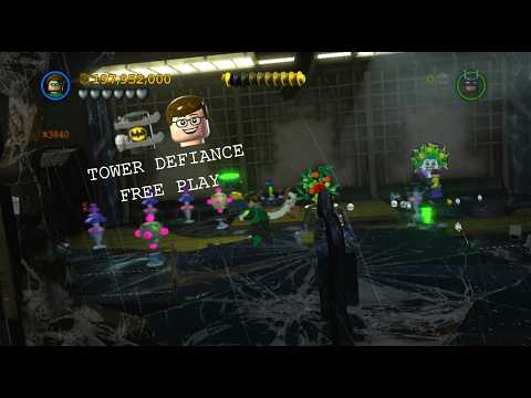 LEGO Batman 2: DC Superheroes - Level 14// Tower Defiance FREE PLAY (All Collectables)