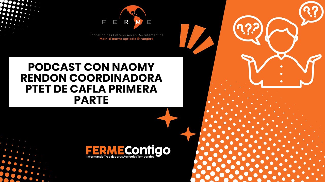 PODCAST CON NAOMY RENDON COORDINADORA PTET DE CAFLA PRIMERA PARTE