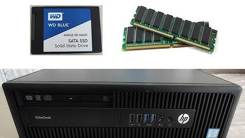 How to Upgrade HP EliteDesk 800 G2?