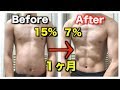 【過酷】1ヶ月ガチで筋トレし続けた結果!