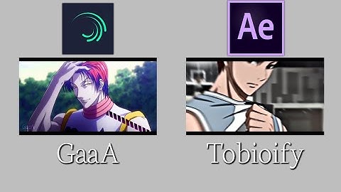 Alight Motion vs After Effect (remake @tobioify) Free Project File
