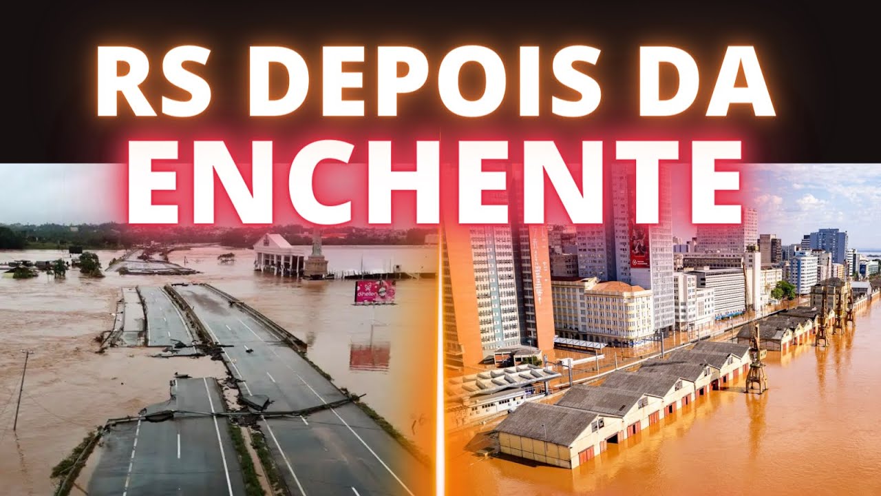 TRAJETO DE LAJEADO A PORTO ALEGRE. Veja antes x depois. 29/05/2024 ...