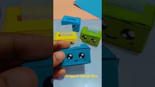 easy origami tissue paper box