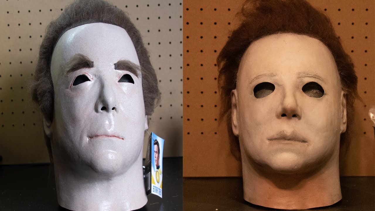 bilag Soar sjælden Captain Kirk to Michael Myers Mask - Rehaul Tutorial Halloween 1978 -  YouTube