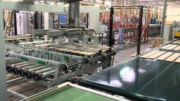 BOTTENE ENGINEERING Loading system for sanding machines