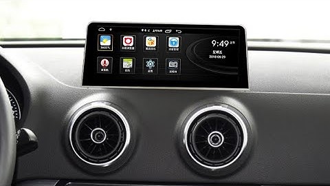 2017 Audi A3 Radio Pop Up Display Removal