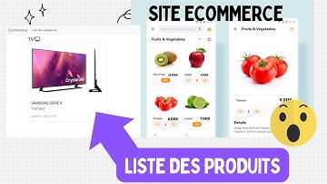 17-  FRONT - Affichage des produits d