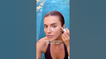 “take her swimming on the first date” but I’m a makeup artist and it won’t move💋 ​⁠@fentybeauty