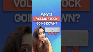 Why is Voltas stock going down? #shorts