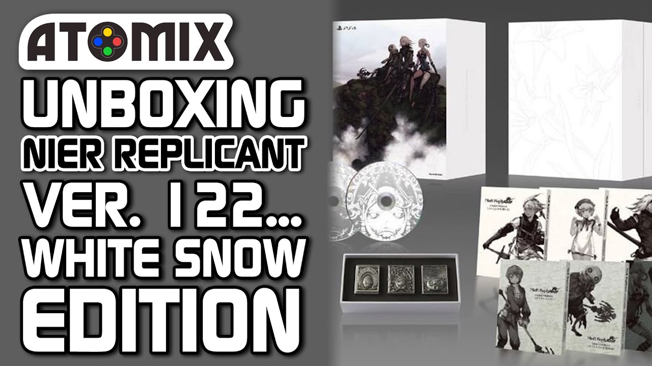 Unboxing – NieR Replicant ver 1.22… White Snow Edition - YouTube