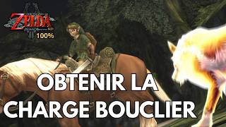 Twilight Princess 100% - Stèle Hurlante N°1 / Botte 2 : Charge Bouclier (DUSK) [1440p60]