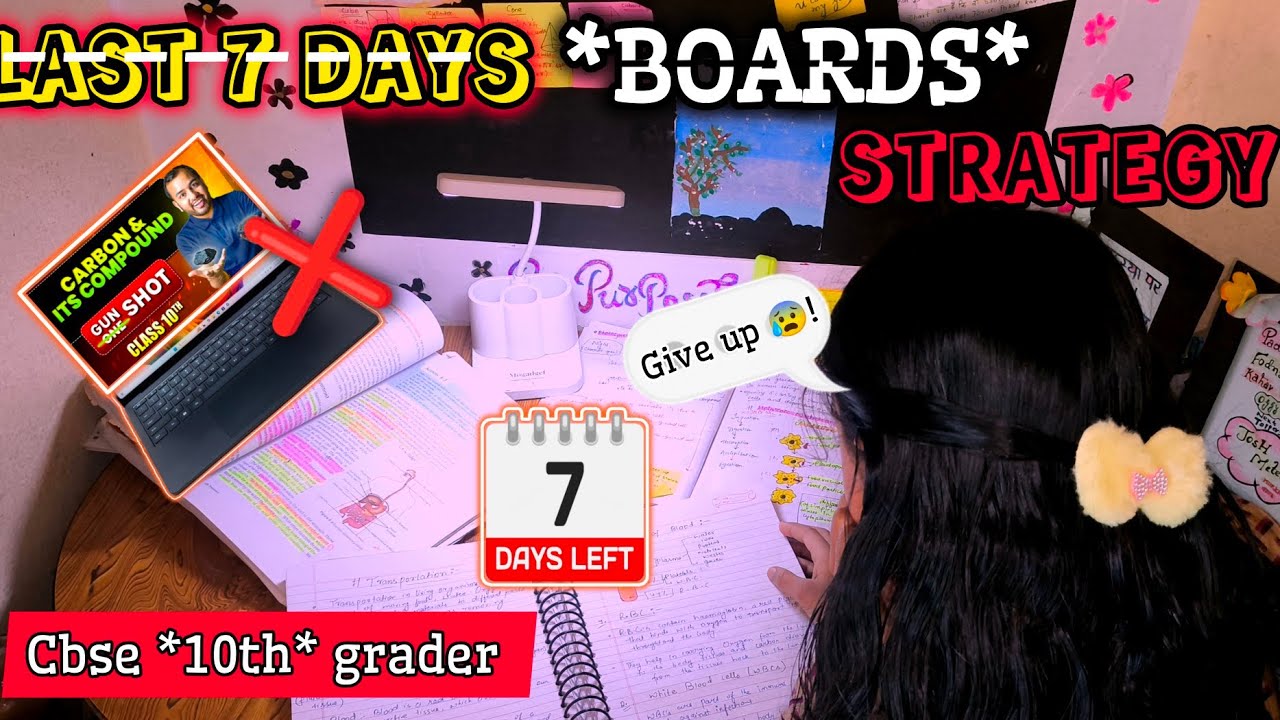 How am I preparing for *10th* boards 😰| syllabus |Aesthetic study vlog ...
