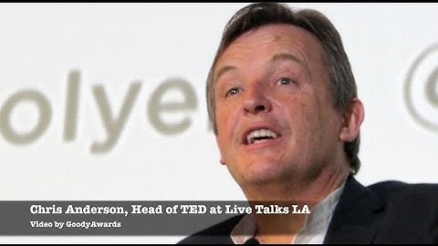 Head of TED Chris Anderson answers How to Submit a TED Talk