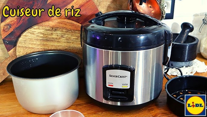 cuiseur riz lidl silvercrest électrique 400w SRK 400 B2 Rice Cooker  Reiskocher Cuociriso elettrico - YouTube