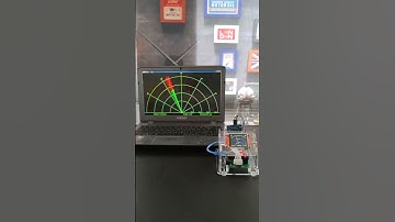 Radar system using ultrasonic sensor (hc 04) and servo|| Electronics mini Project