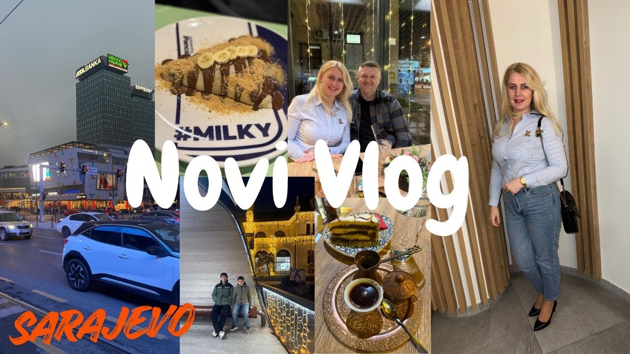 Kakva novogodisnja atmosfera / To samo Sarajevo ima / Vlog-Sarajevo