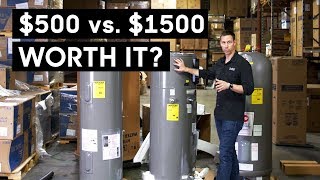 $1500 Heat Pump Water Heater - Worth it