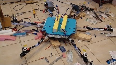 #5 Building the Giant Hexacopter - Transfer the Hoverfly Pro to the new Giant Hex