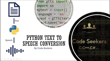 Text to Speech in Python | Text to Speech Conversion in Python using Google API gTTS|Python Projects