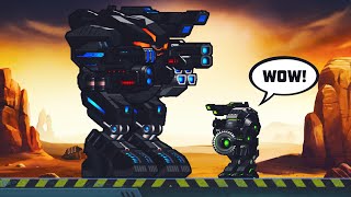 GIANT SEMI-HYBRID MECH!! ▏SUPER MECHS ▏