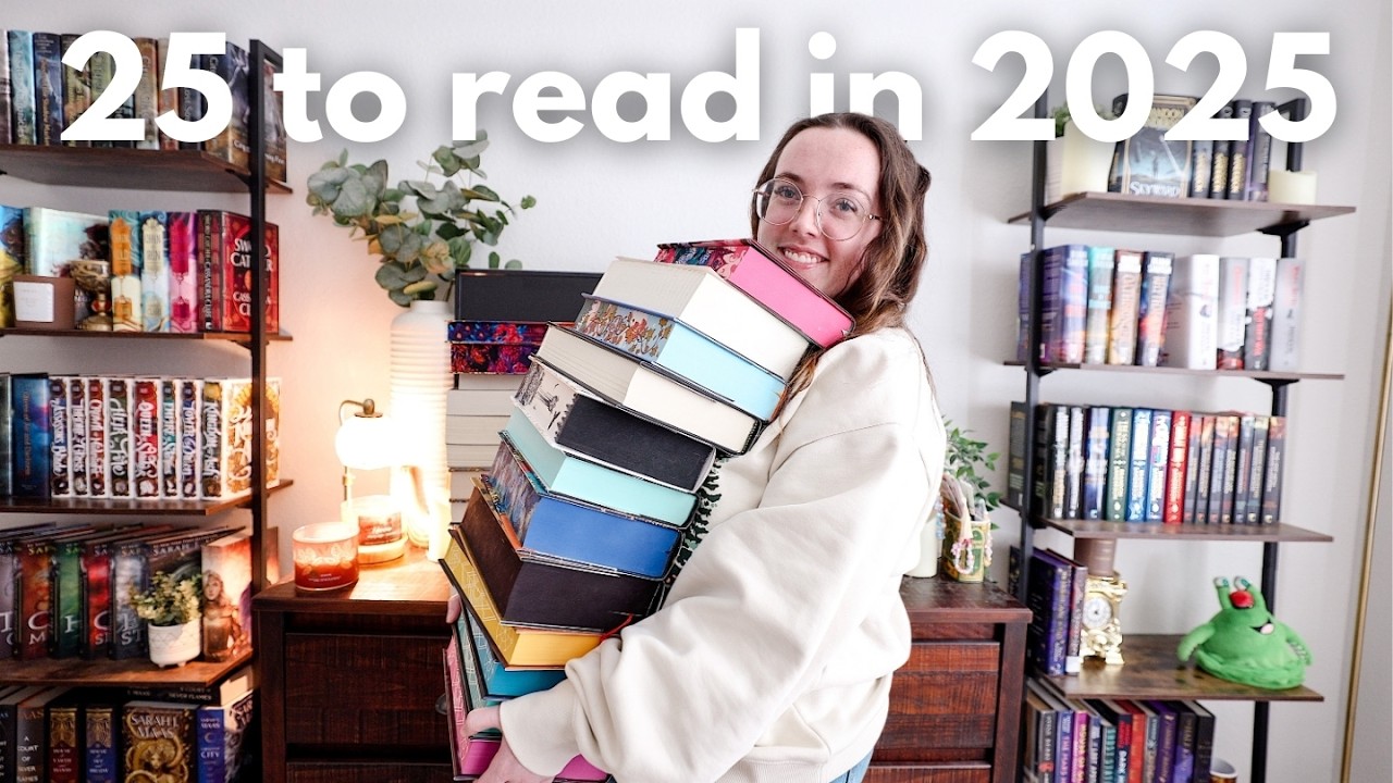 25 books to read in 2025 | 2025 TBR 📖📚 - YouTube