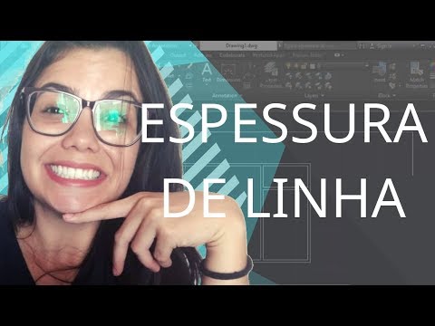 Vídeo: Qual a espessura das paredes no Autocad?