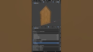 Blender Geometry Nodes | Arched Opening - Procedural Openings WIP