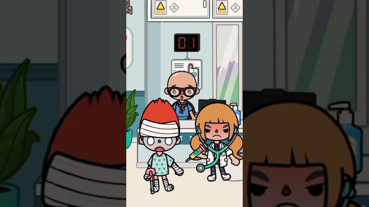 hahahaha doctor and patient toca boca 