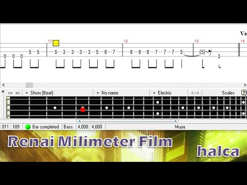 Renai Milimeter Film - halca [Bass TAB]