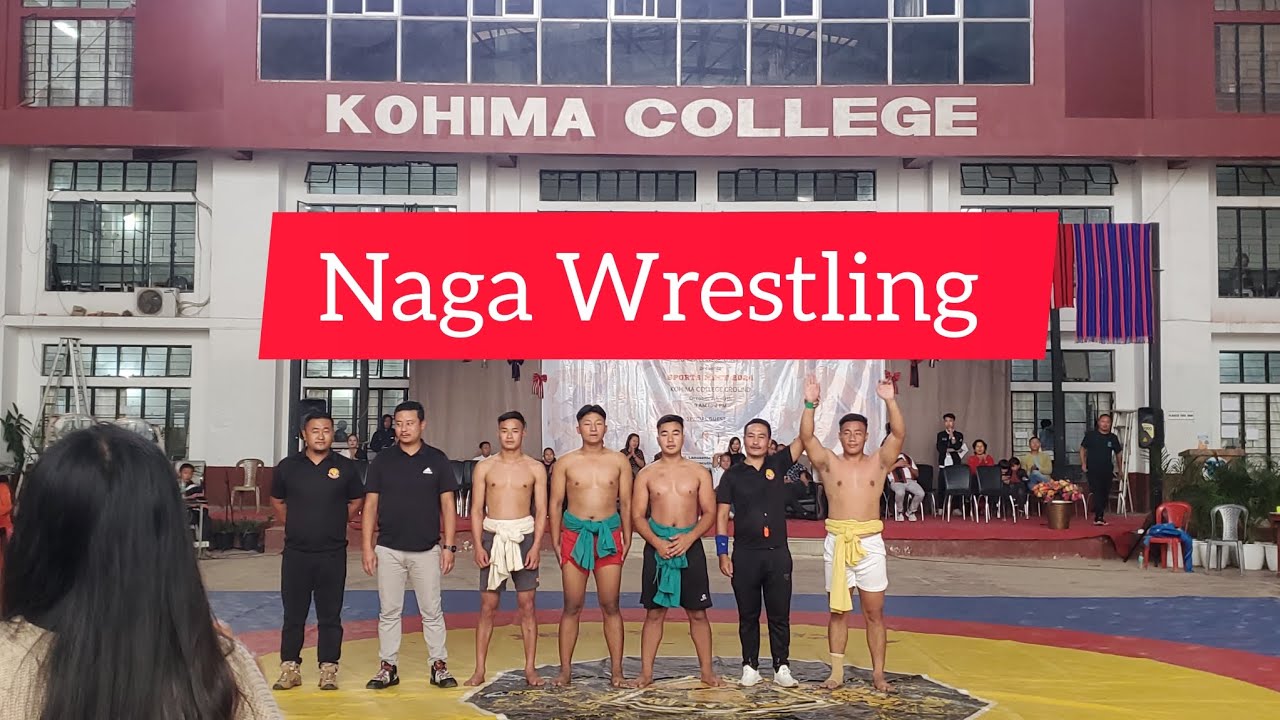 Naga Wrestling || Kohima College kohima Annual Sports Meet 2024.