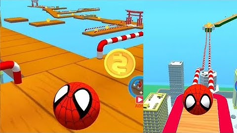 SKY ROLLING BALL 3D LEVELS 256 GAMEPLAY _ SPEED RUN _ ANDROID MOBILE GAMES _WALKTHROUGH IOS GAMEPLAY