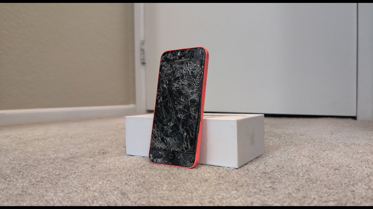 Smashed iPhone 5c Full Restoration/Repair
