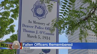 Denver Police Department Honors Fallen Officers