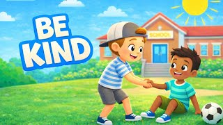 Kindness Song for Kids 🌈 | Kindness Makes the World Bright | Moral Story for Children