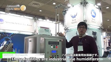 Industrial use humidifier "MiniFoggerIII" - Spraying Systems Co.