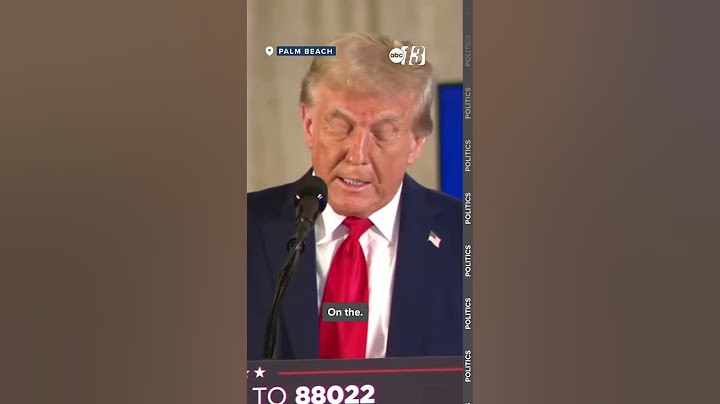 Donald Trump Speaks on the 'Real Character' of VP Kamala Harris at Mar-a-Lago