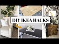 DIY IKEA HACKS | Affordable Home Decor Ideas + Easy Furniture DIY
