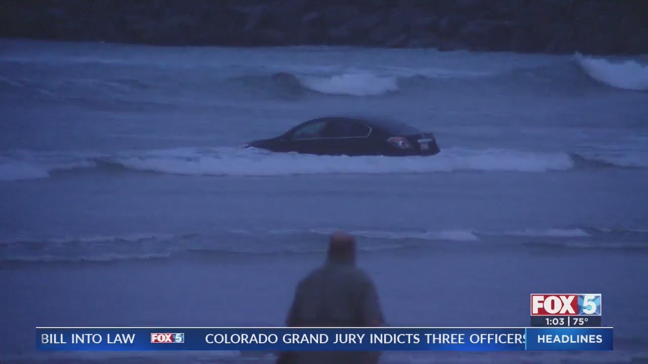 Driver Turns Himself In After Car Found In Ocean Near O.B. Dog Beach